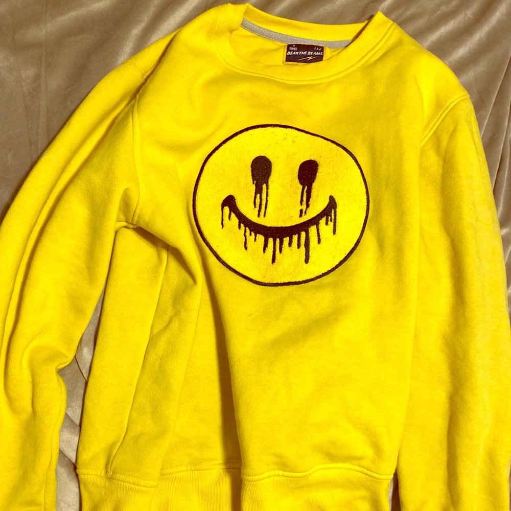 Slime Smiley Crewneck